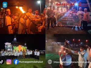 Wabup Halut Menyebut, Festival Malam Ela-Ela Mendukung Visi Misi SETARA. 