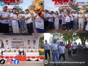 Launching Logo dan Maskot Porprov V Maluku Utara tahun 2026.