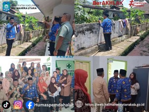 Puskesmas Galela disidak Wabup Halut,Gedung dan fasilitas Menjadi Perhatian Serius. 