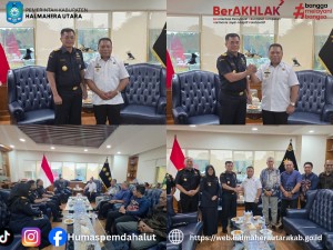 Dorong Proses Kepabeanan, Bupati Halut Sambangi Kantor Direktorat Bea Dan Cukai Di Jakarta. 