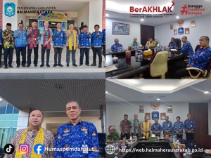 Rapat Koordinasi Ekspor Perdana Produk Kelapa Halmahera Utara. 