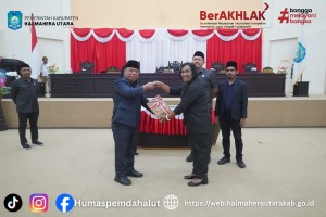 Paripurna DPRD Penyerahan Rekomendasi Terhadap LKPJ Kepala Daerah Tahun 2025.