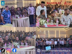 Bupati Halmahera Utara Piet Hein Babua Hadiri Musrenbang RKPD Tahun 2027 Provinsi Maluku Utara. 