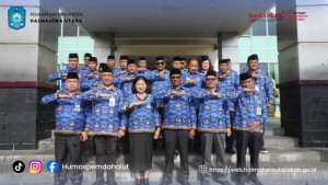 Wakil Bupati Kasman Hi Ahmad Pimpin Upacara Peningkatan Prestasi Kerja ASN dirangkaikan dengan peringatan Hari Kebangkitan Nasional. 