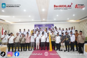 Wabup Halut Titipkan Tiga Pesan Penting Kepada PC IKA PMII Saat Membuka Pelantikan Dan Dialog Publik. 