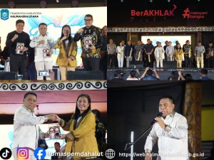 Penutupan Kiarono Festival 2026,Spirit Canga Of Hein Namotemo oleh Bupati Halmahera Utara  Piet Hein Babua. 