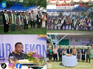 Komitmen Pemda Halut Dukung Proses Rekonsiliasi GMIH di Momentum Perayaan GMIH ke-77 Tahun. 