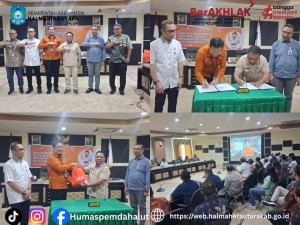 Bupati Piet Hein Babua, Buka Acara Pencanangan Sensus Ekonomi 2026 Dan Implementasi Forum Satu Data Indonesia Halut. 
