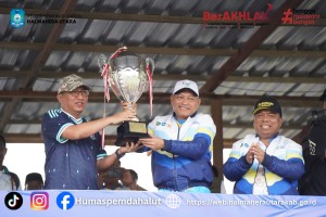 Wagub Malut Resmi Tutup Porprov V, Bupati Halut Ucap Terima Kasih Untuk Peningkatan UKM. 