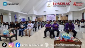 Ibadah Pelepasan Kontingen Pesparawi Maluku Utara.Bernyanyi Bagi Roh Sebagai Utusan Allah Dari Moloku Kie Raha. 