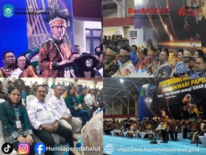 Hadiri Pembukaan Pesparawi Nasional oleh Wapres RI, Bupati Halut Dukung Penuh Kontingen Daerah. 