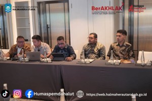 Perkuat Tata Kelola Wilayah, Bupati Halut Ikuti Sesi Coaching Rencana Aksi di Lemhannas.
