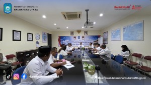 Rapat Pembagian Tugas Para Asisten, Staf Ahli Bupati (SAB), dan Kepala Bagian Setda