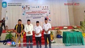 Pelantikan Pengurus KONI Halmahera Utara 2026–2030