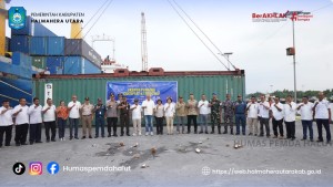Ekspor Perdana 24.76 Ton, Cocopiet dan Cocochip dari Halmahera Utara ke Taiwan