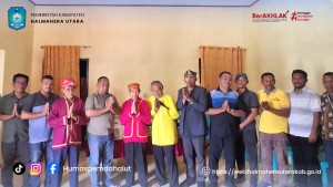Tokoh Adat dari Empat Suku dan Perwakilan Masyarakat  Lingkar Tambang,  Dukung Pembangunan RSUD di Tobelo