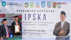 IPSKA Halmahera Utara, Satu Diantara Tujuh  Yang Diresmikam Mendag Hari Ini