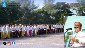 Kenakan Pakaian Adat Nusantara, Harganas ke-33 Diperingati di Bumi Hibua lamo