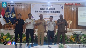 Rapat Koordinasi Tim Pengawasan Orang Asing (Timpora)