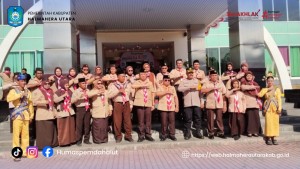 Bupati Halut Pimpin Upacara Hari Pramuka ke-65, Dorong Generasi Muda Dukung Swasembada Pangan